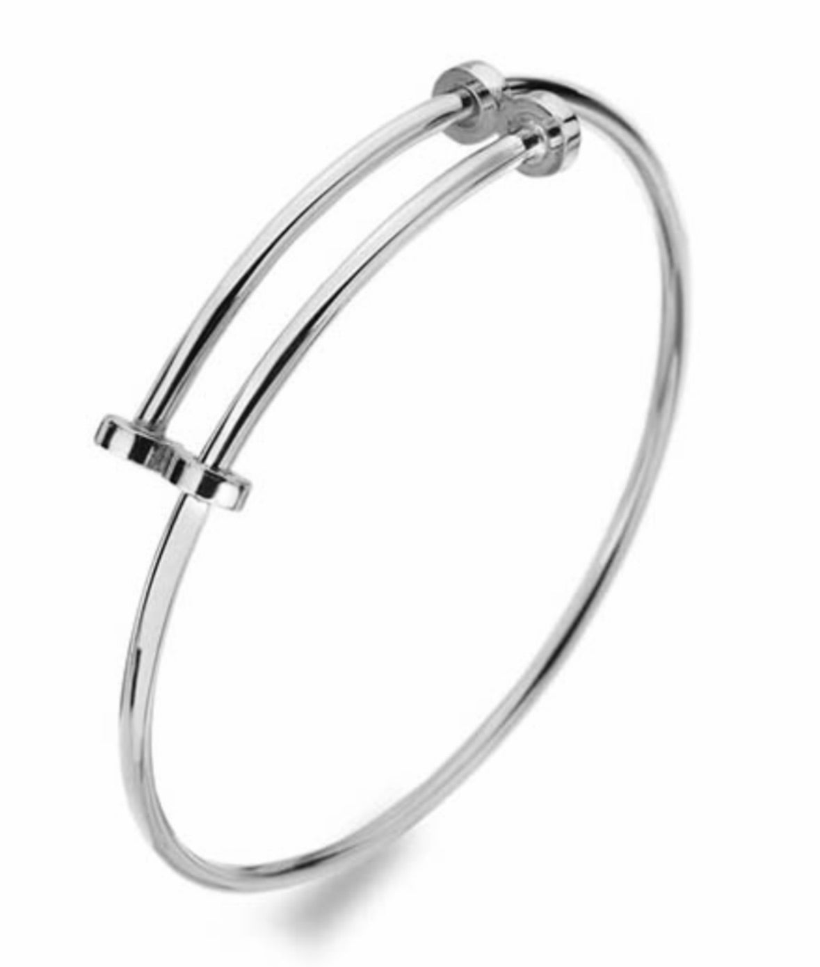 Silver Heritage Expandable Bangle