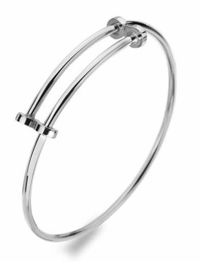 Silver Heritage Expandable Bangle