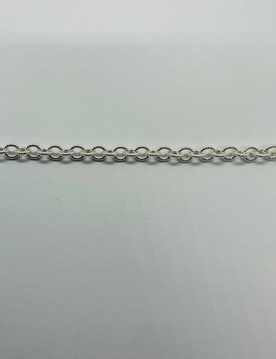 Silver twisted wire bracelet