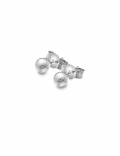 Silver Ball Studs