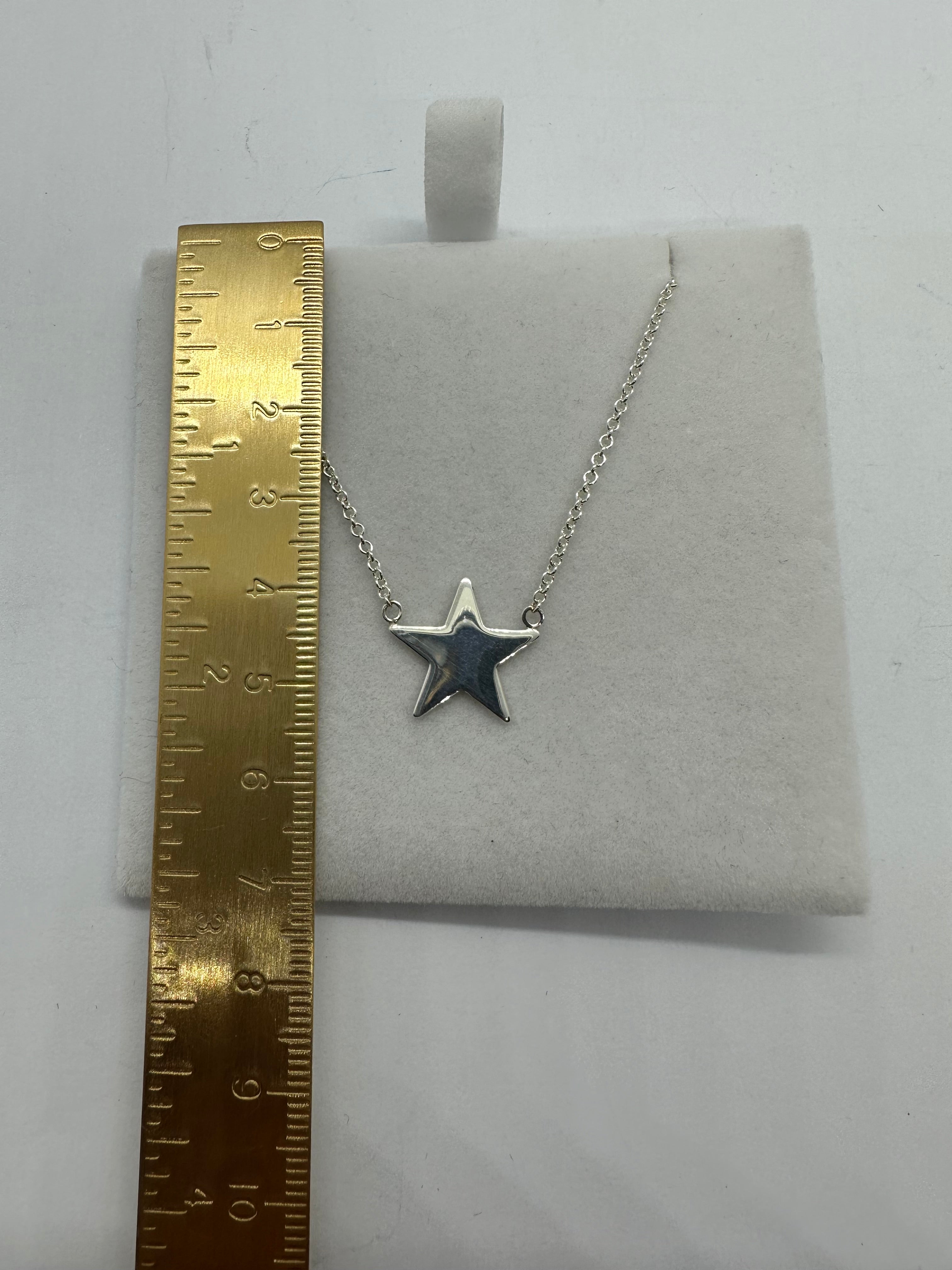 Silver star pendant