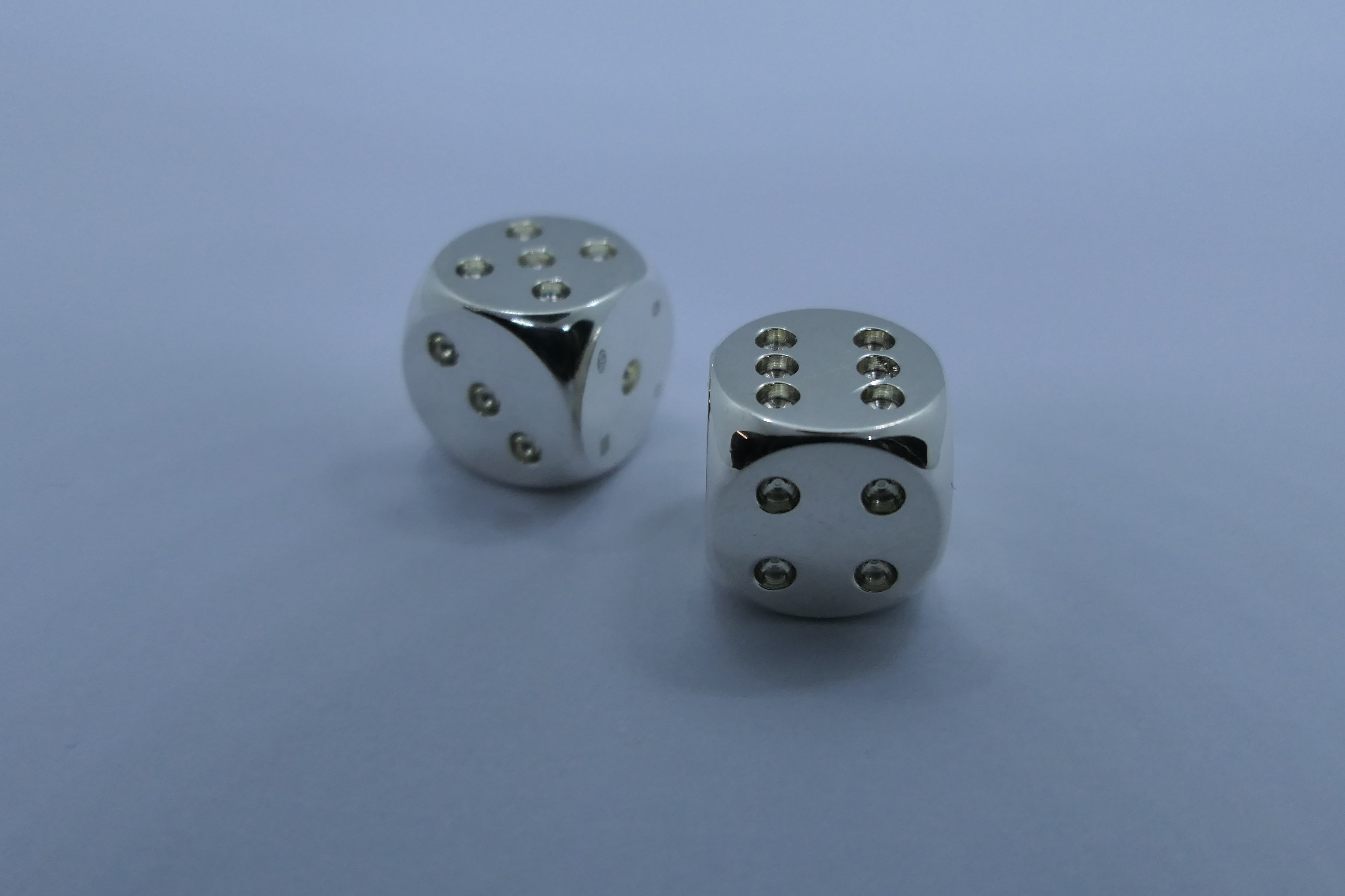 Silver dice