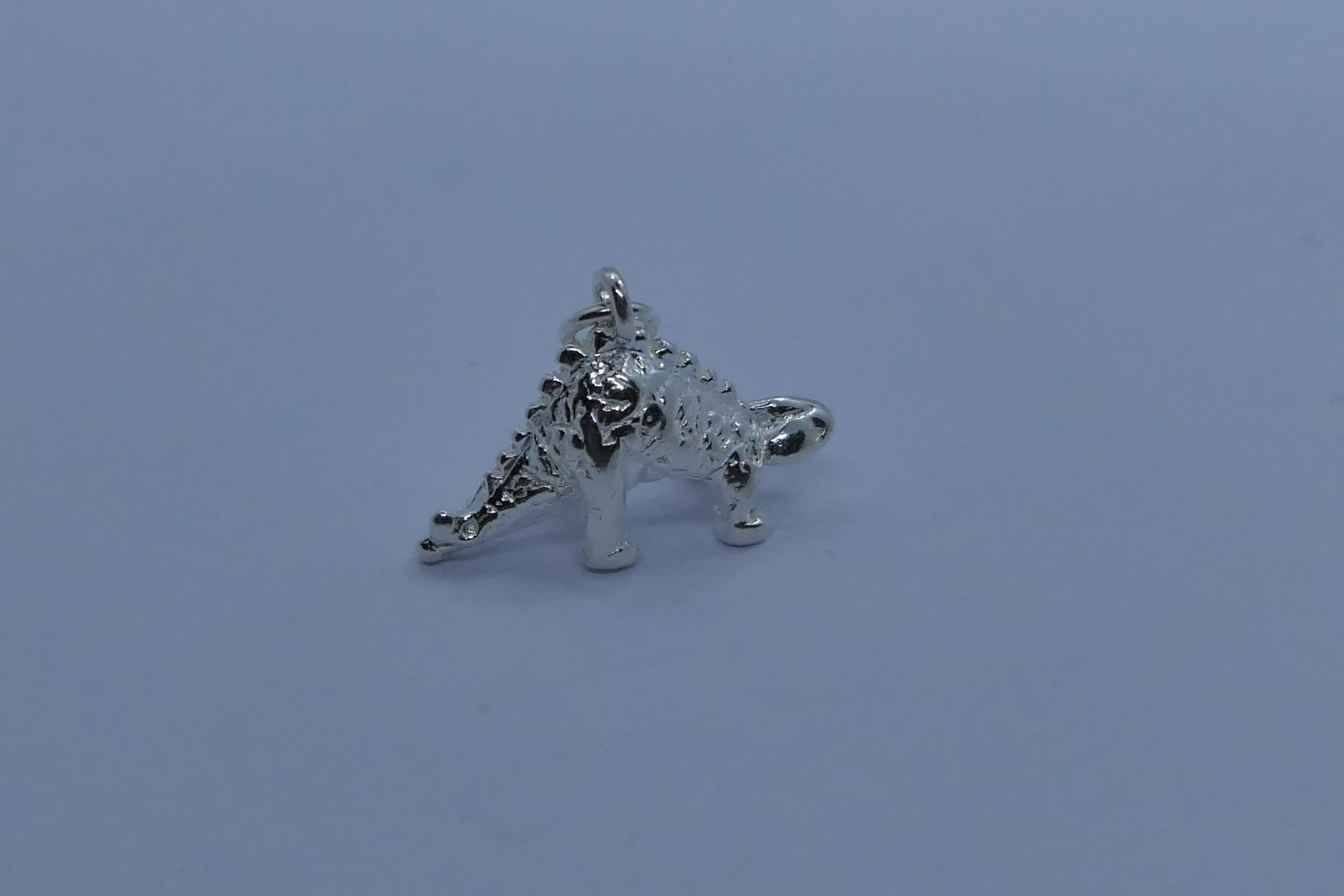 Silver Dinosaur pendant