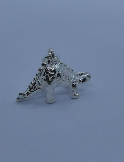 Silver Dinosaur pendant