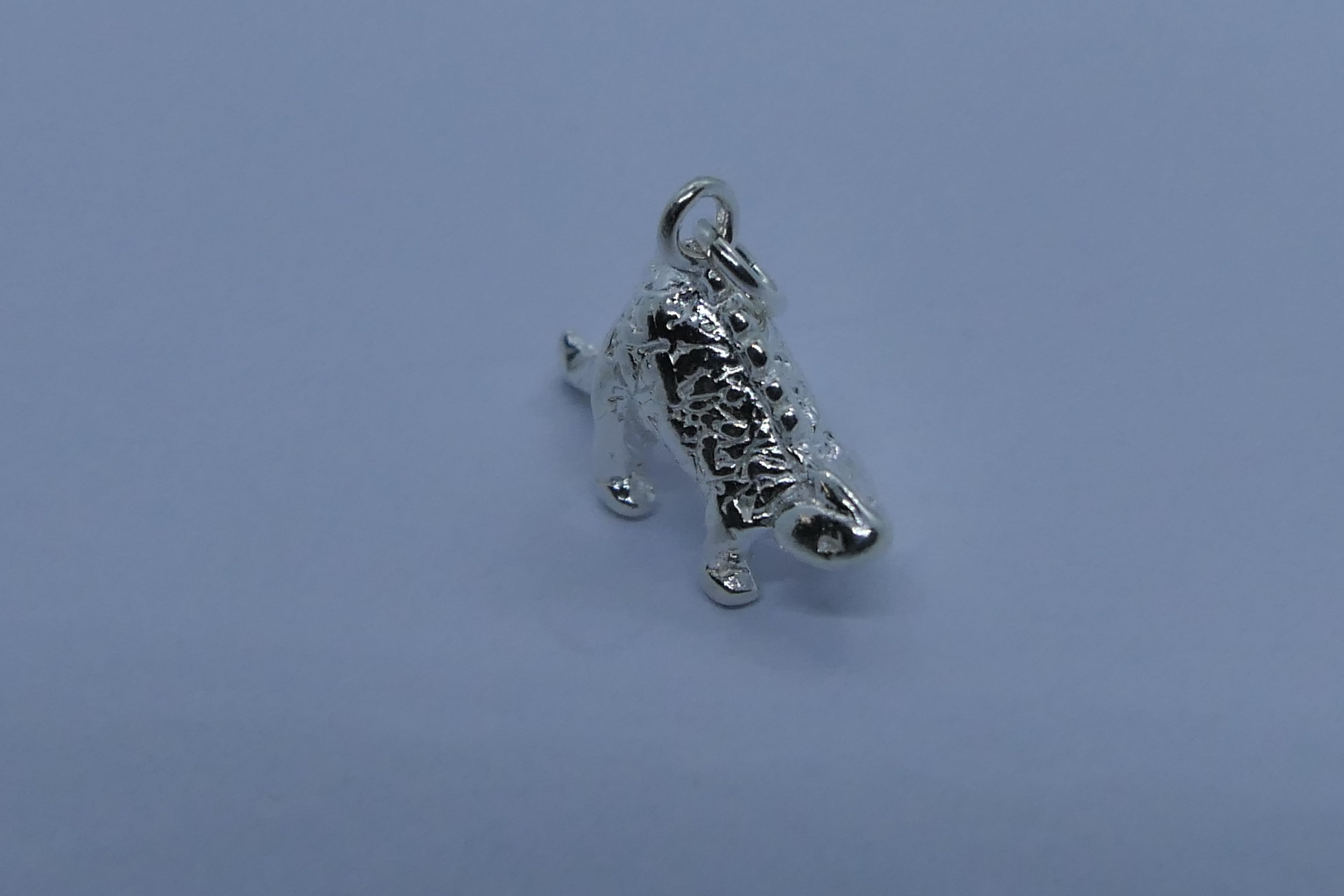 Silver Dinosaur pendant