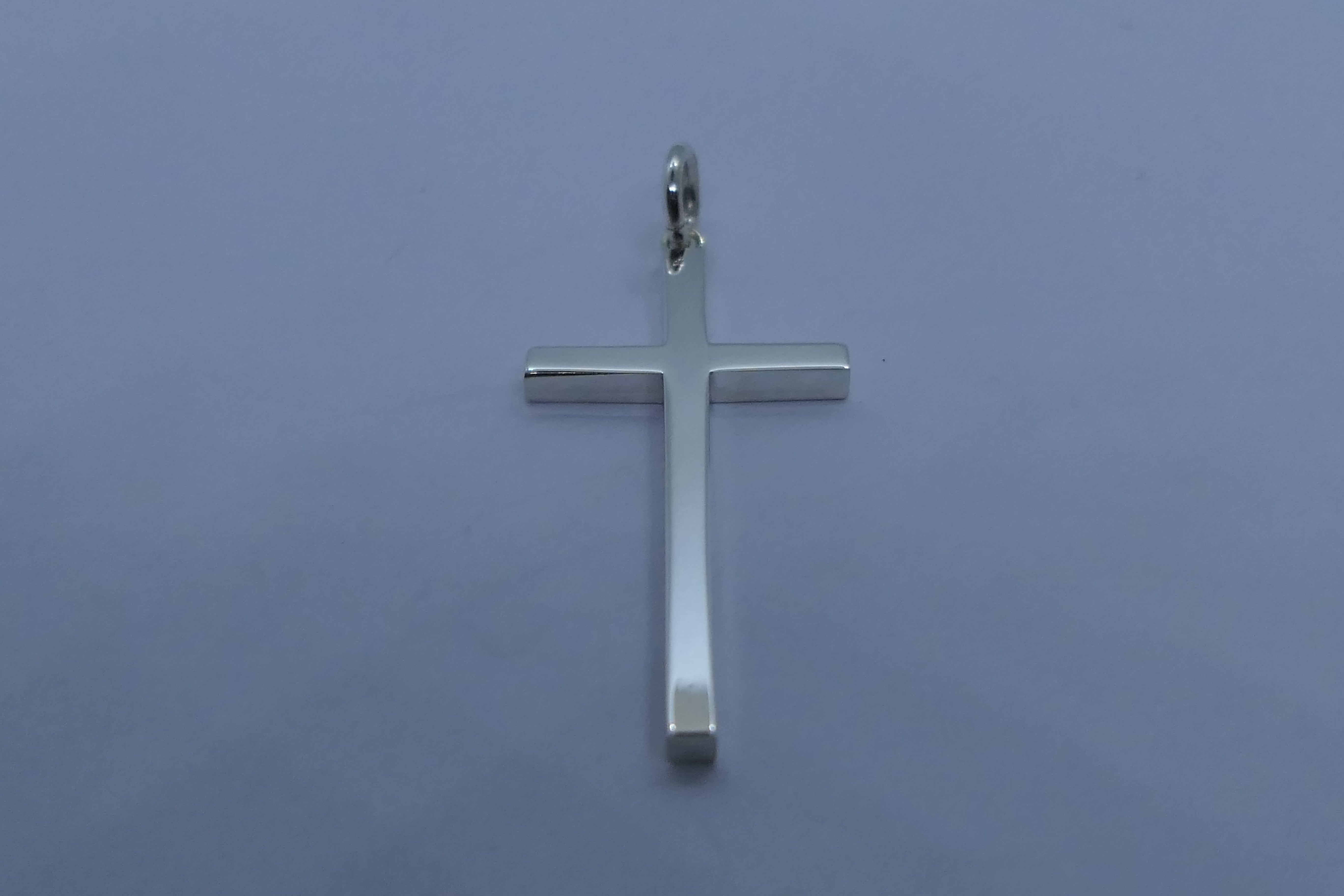 Silver Block cross