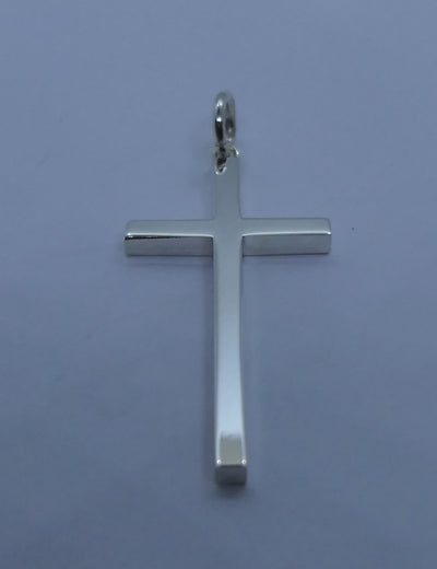 Silver Block cross