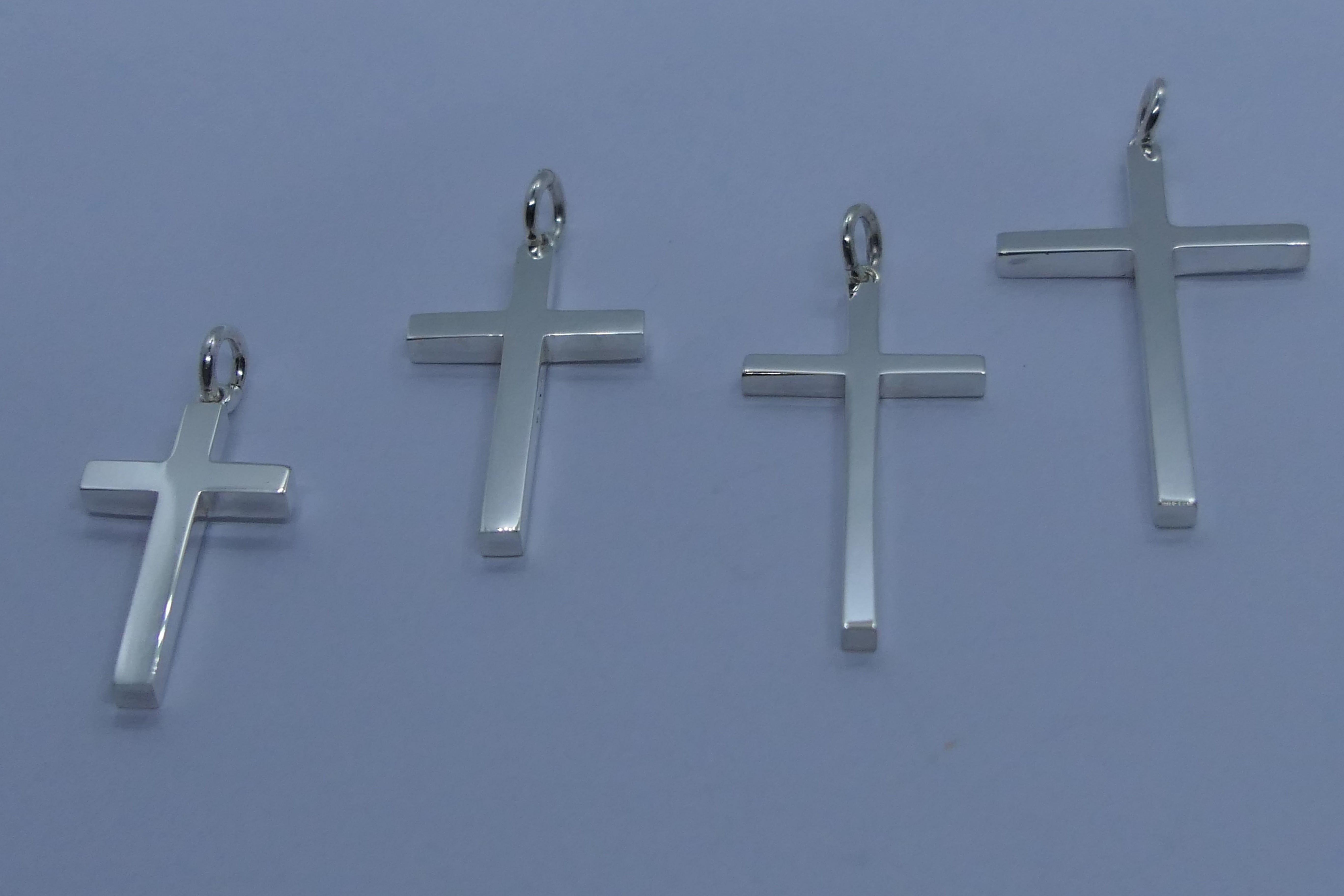 Silver Block cross