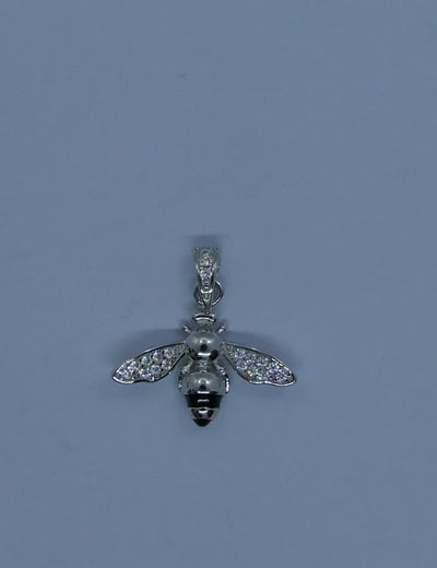 Silver Bee pendant