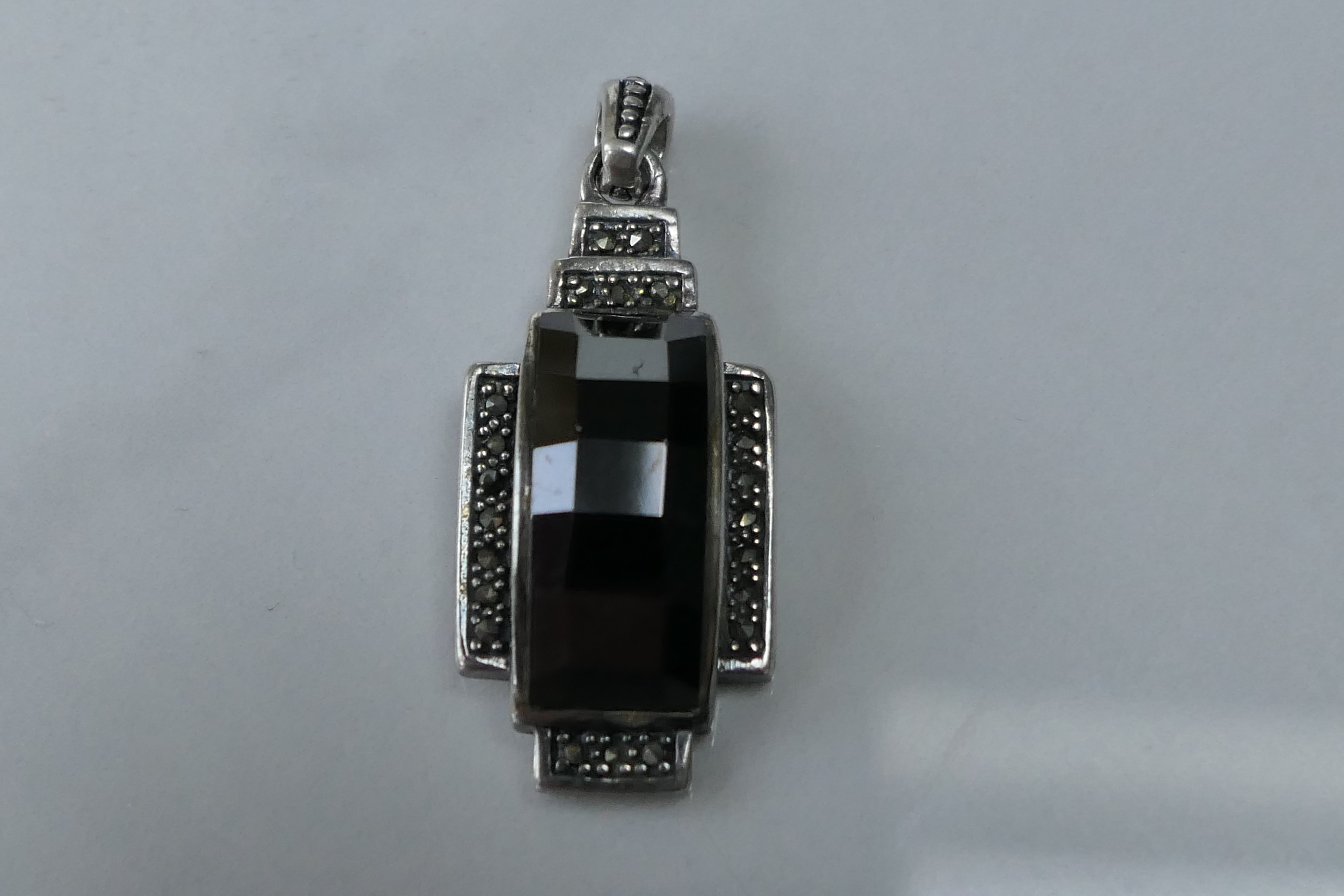 Silver vintage pendant