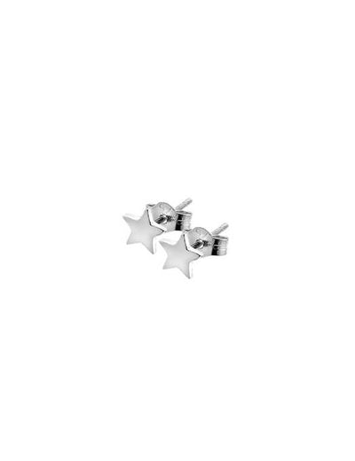 Silver star studs