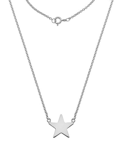 Silver star pendant