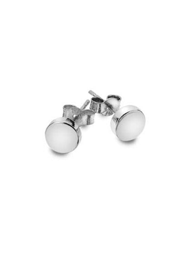 Silver Circle studs