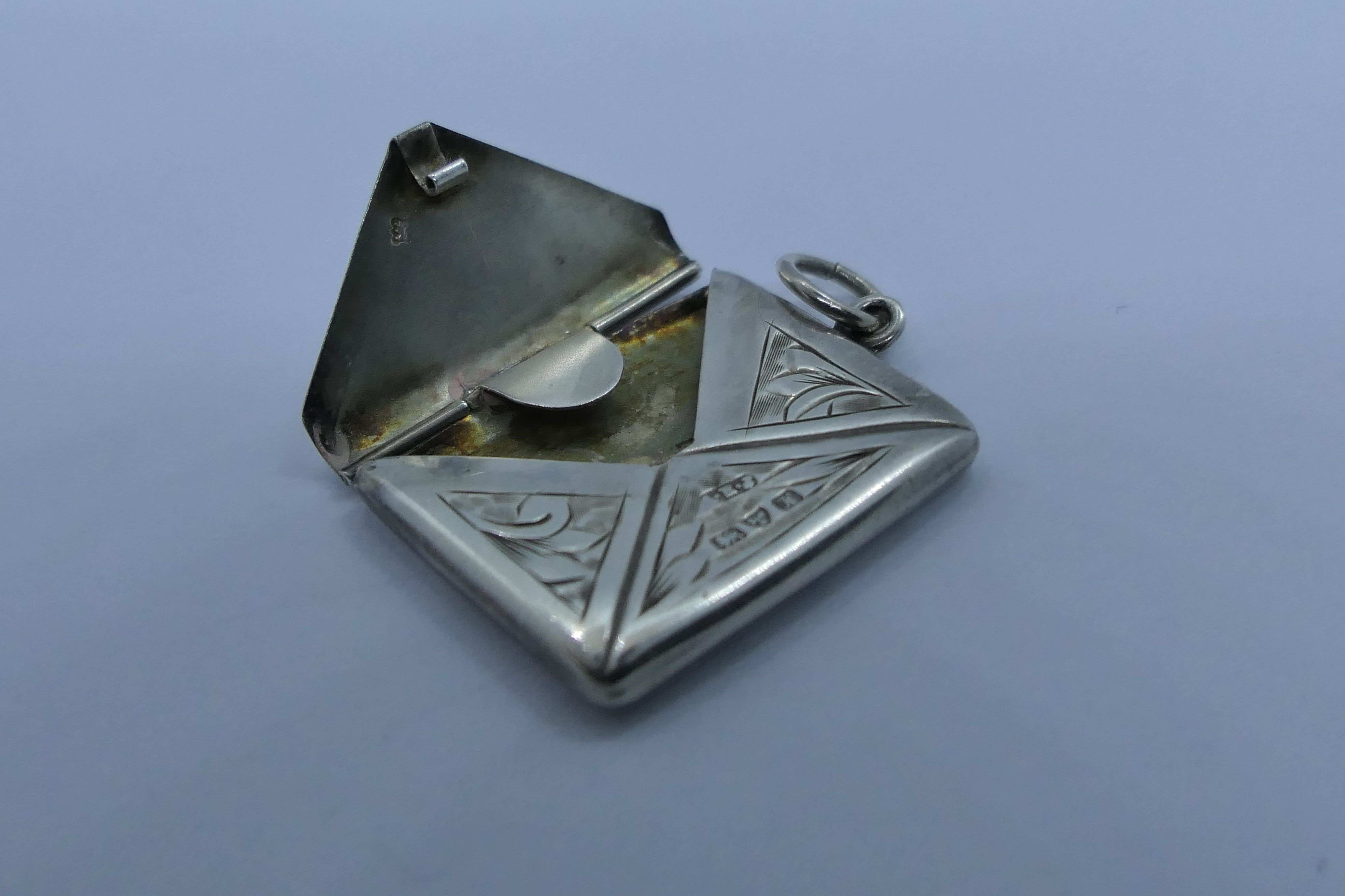 stamp pendant